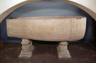 The sarcophagus of Seti I, side view, c.1300 BC by Egyptian 19th Dynasty
